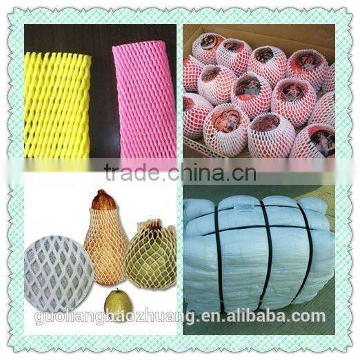 Free Sample Food Grade Polythene Expanded Foam Poly Mesh Net For Fresh Fruit Packing