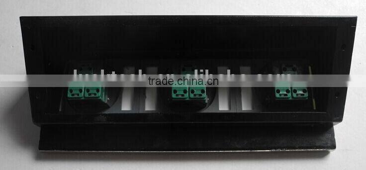 Mutifunctional hotel glass power socket outlet