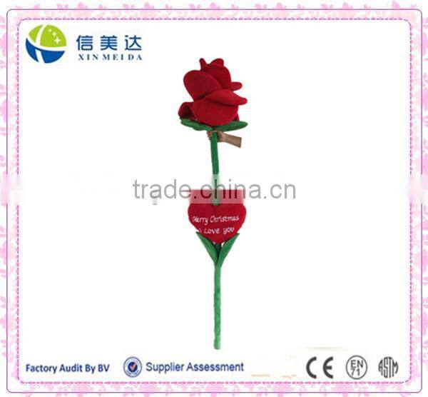 Plush Valentine's day Large 6ft Rose Toy with Custom Words