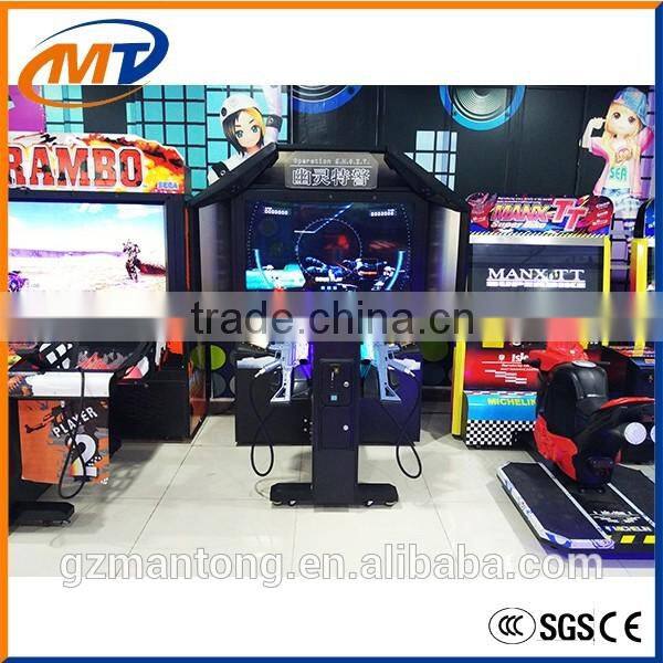 2016 New promotion video game machine /shooting gun simulator for amusemnt park with high quality