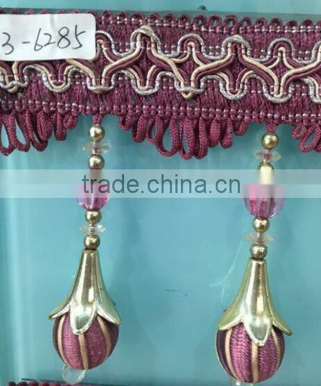 wholesaler curtain beaded fringe
