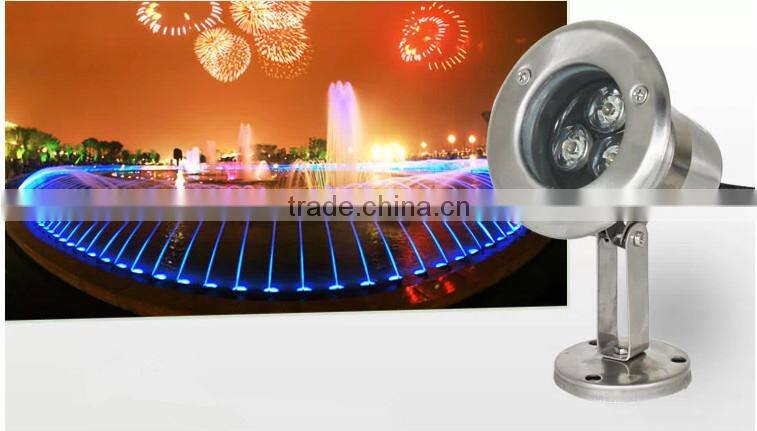 RGB LED inground pool light 18W super-brightness IP67 3 years warranty! inground light