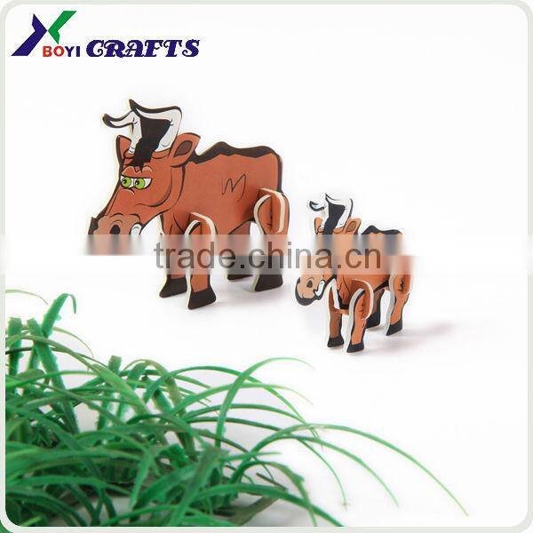 Wholesale Custom Animals Pattern Elk 3D Puzzles