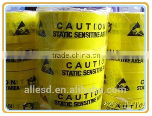 Insutrial Cleanroom Caution/Warning Tape for Static Sensitive area