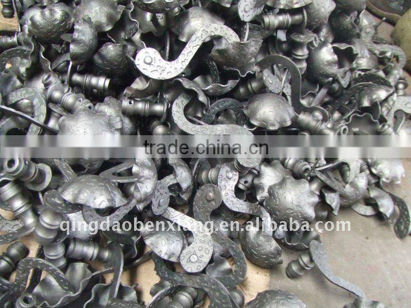 metal black iron door handle door knob fencing gate handle