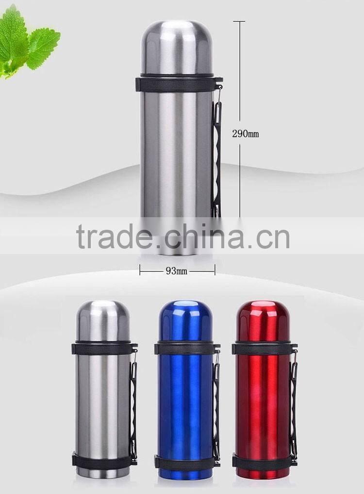 hot design double layer stainless steel unbreakable travel bottle