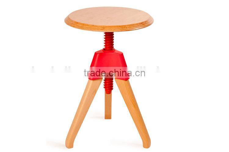 BS023A Adjustable stool with wheels