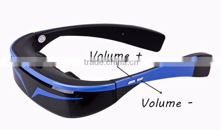 Cheap Home Theater Project Android 1080P VR Full HD Digital 3D Video Glasses with 16GB Memory