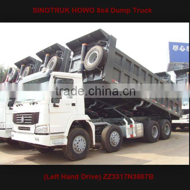 HOWO 8x4 Dump Truck(Left Hand Drive) ZZ3317N3867B