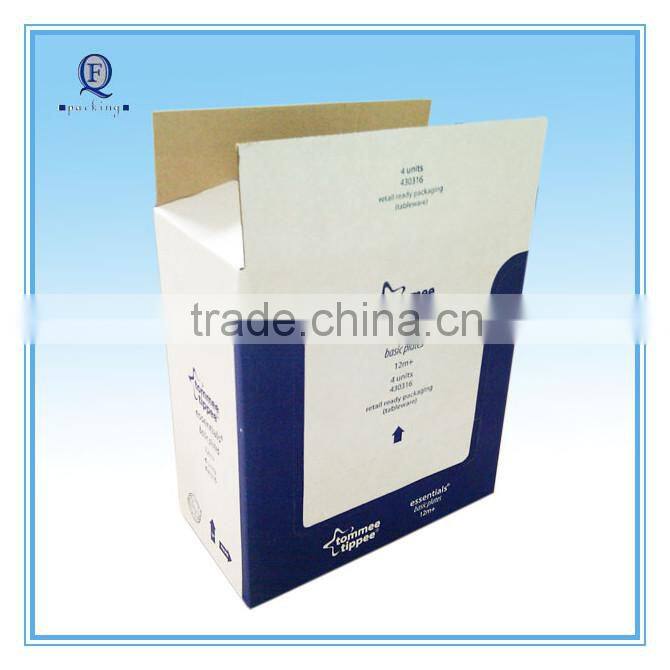 custom corrugated carton box/cheap price custom shipping carton box