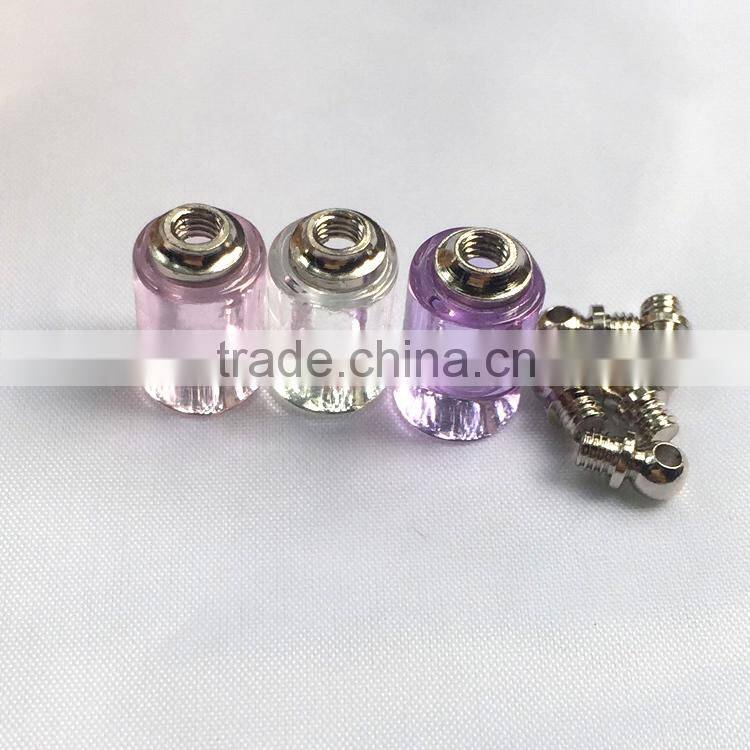 Transparent colorful crystal pendant for mobile phone chain manufacturer from China