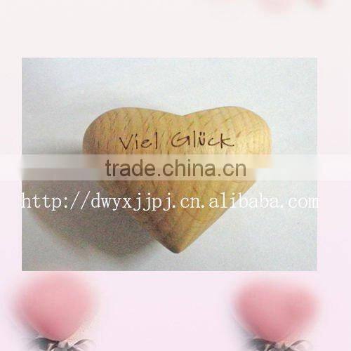 wooden love heart