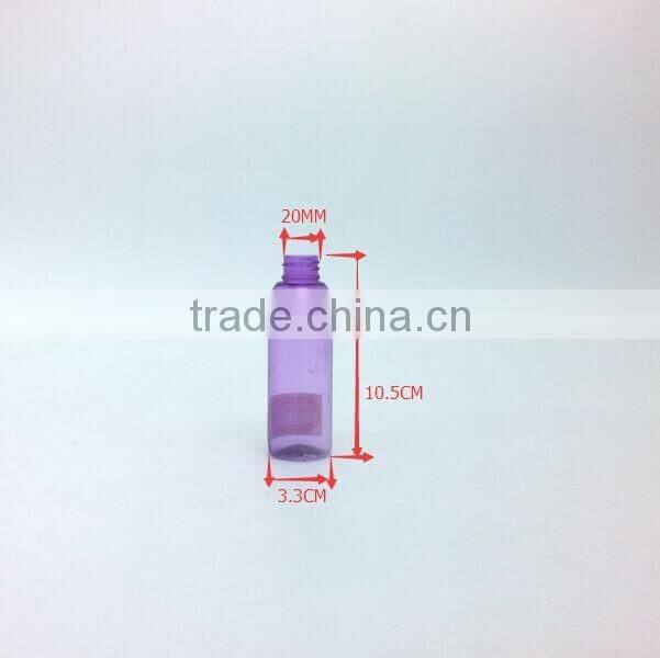 Shampoo Use and Flip cap Sealing Type 2oz 60ml plastic squeeze bottle