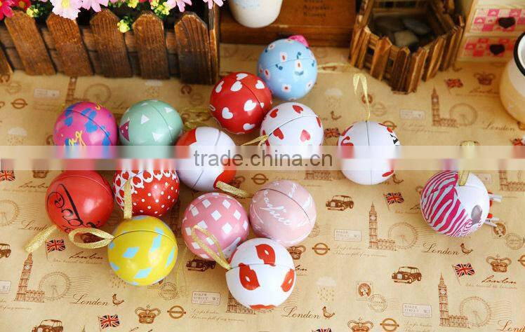 christmas gift tin balls ball shape gift tin box christmas ball gift box