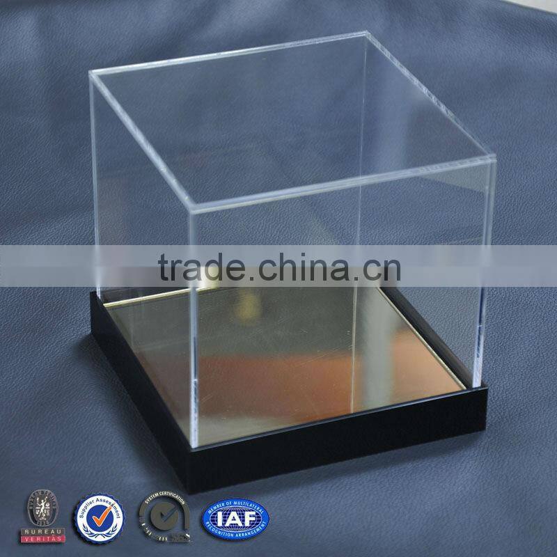 Clear acrylic cup or glass cup tray bar serving tray