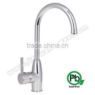 Antique kitchen faucets lead free brass material ridge cold and hot water