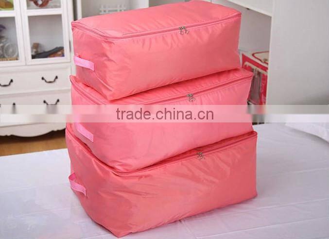 2015polyester comforter foldable home quilt storage bag wholesale