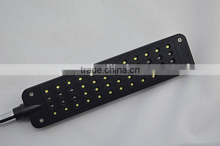 Hot 36white +12blue led bulbs marine aquarium led light fishing tank cliping light