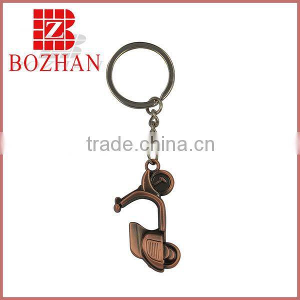 Customized Funny Lively Animal Shape Metal Horse Keychain