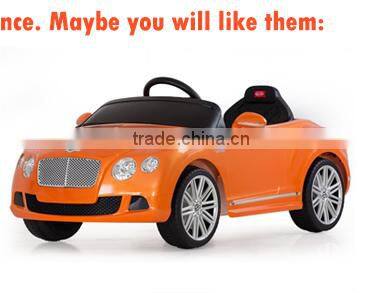 Baby licensed ride on car with top quality