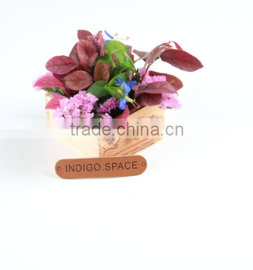 Wholesale factory direct fashion custom faux leather labels and tags for clothing