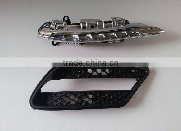 high quality LED daytime running lights with cover for BENZ C-CLASS W204 AMG Style