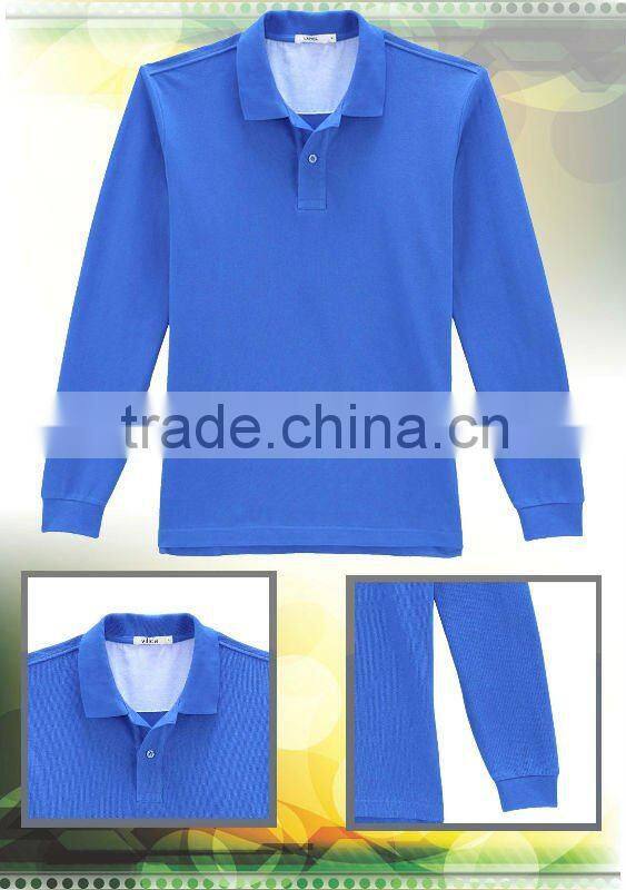 2012 Classic men's pique golf polo shirt