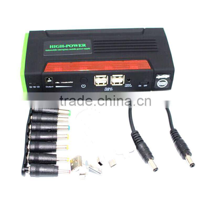 68800mAh Multi-function Car emergency first aid kit for car jump starter power bank kit