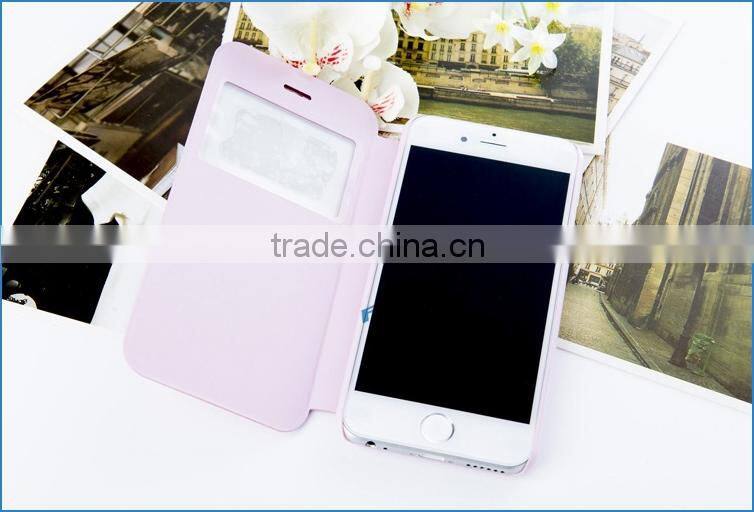 Colorful ulra thin pu leather cell phone case for iPhone 6 , for iphone 6 leather case, leather case for iphone 4