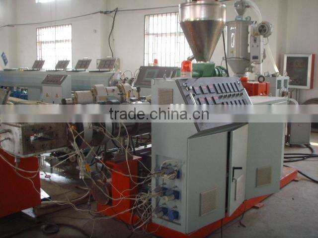 plastic wpc pvc profile machine extruder line