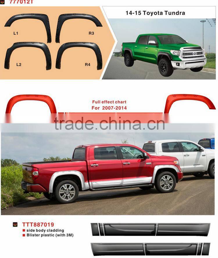 ABS new material fender flare for PRA-DO FJ150 wheel arch