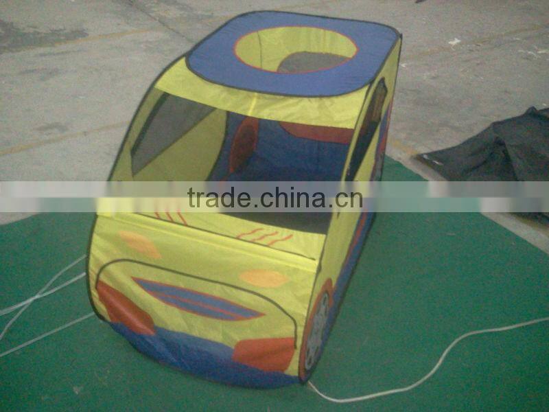 Car shape pop up child play tent