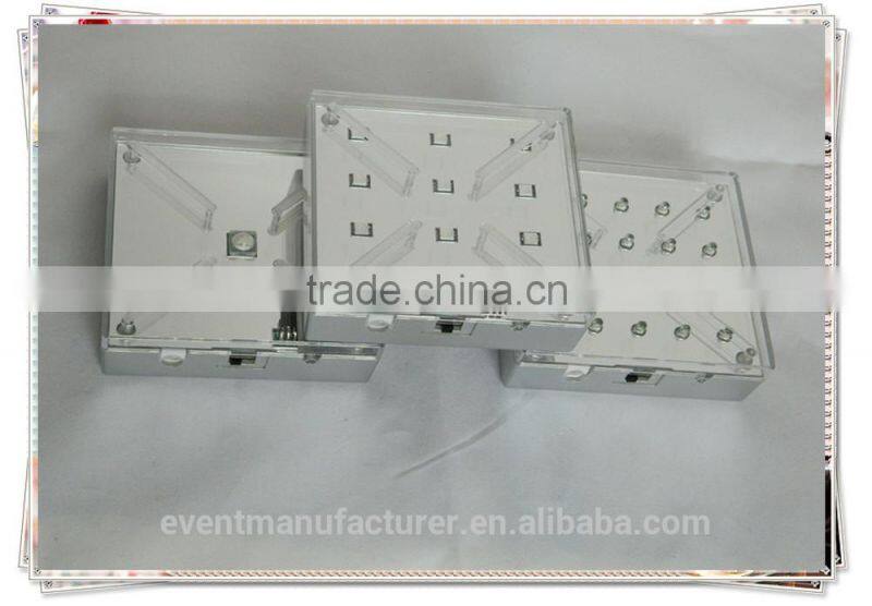 Hot sale RGB centerpieces light party led light base vase for party decoration