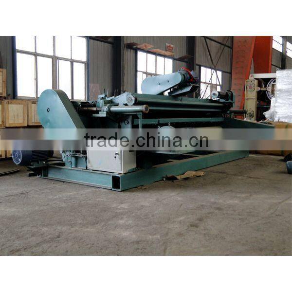 Plywood veneer rotary cutting machine/plywood making machine