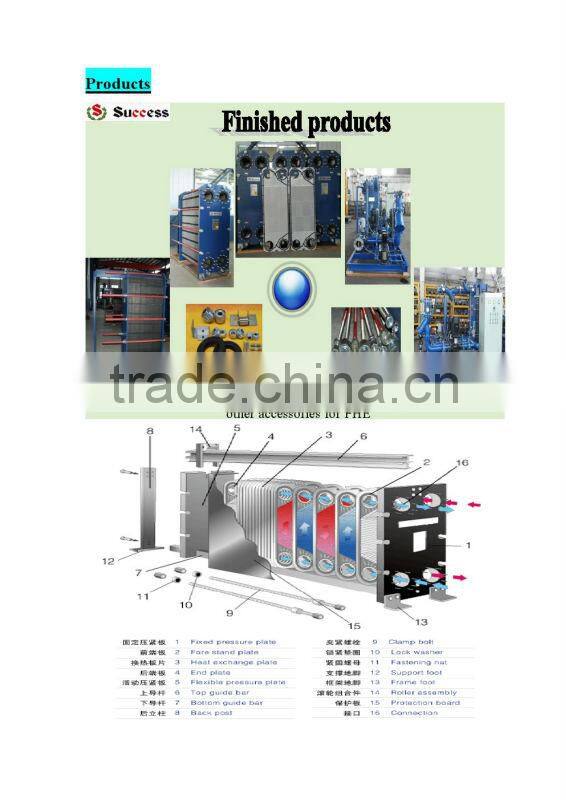 heat exchanger industrial heat transfer plate mould