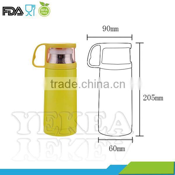 wholesale thermos of double wall stainless steel thermos flask vacuum flask with lid cup
