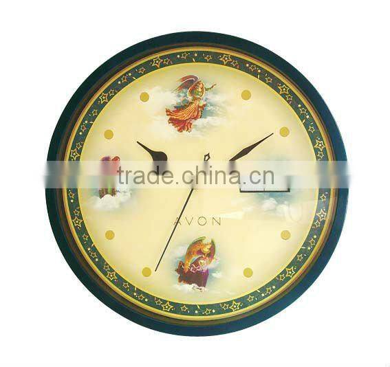 Wall clock with calendar