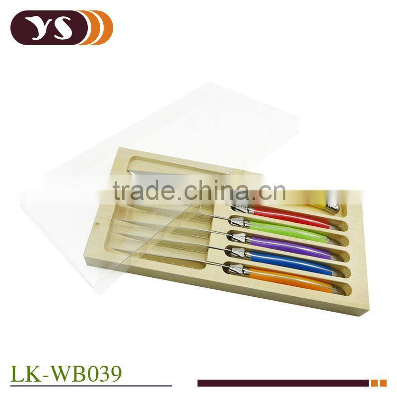 laguiole stainless steel steak knives