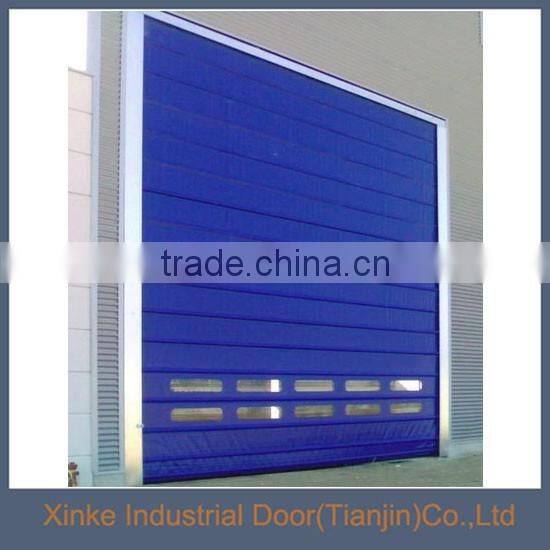 Automatic Industrial PVC High Speed Rolling Shutter Door HSD-083