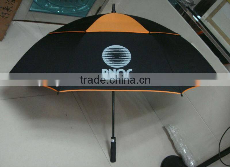 Double Layers mens strong High Quality Golf Umbrella