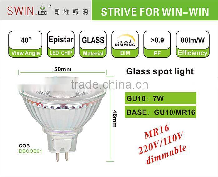 7w 12v ra80 rgb led spotlight color changing
