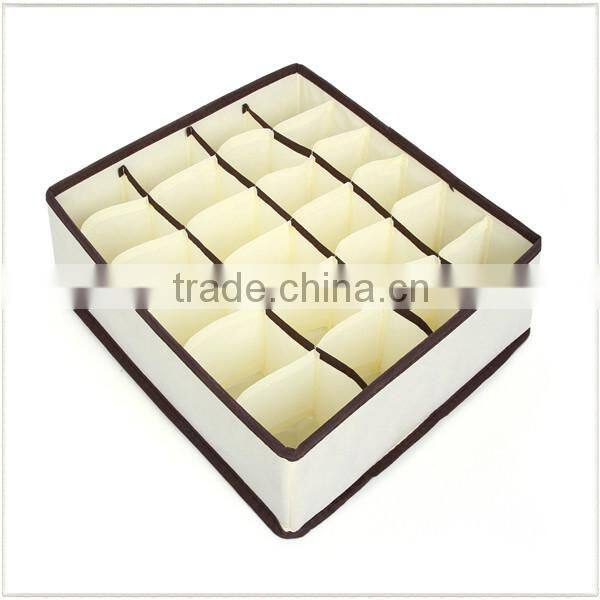 2015 wholesale non woven fabric foldable storage box