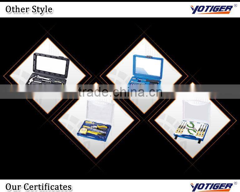 15Pcs Hardware Mechanical Tools Name Set with Transparent Case