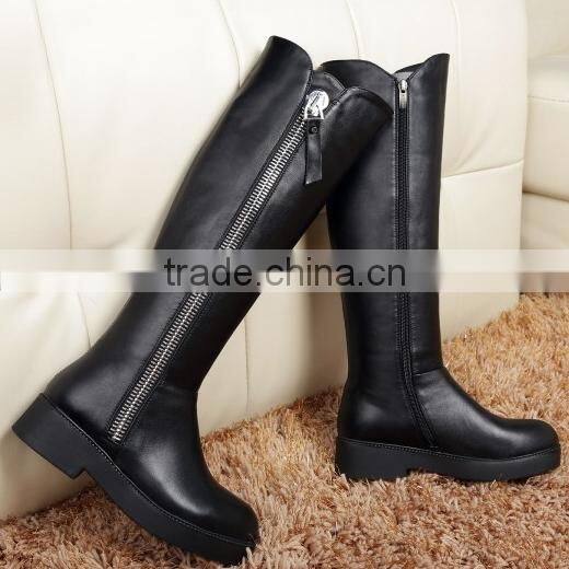 woman boots real leather shoes long boots CP6690