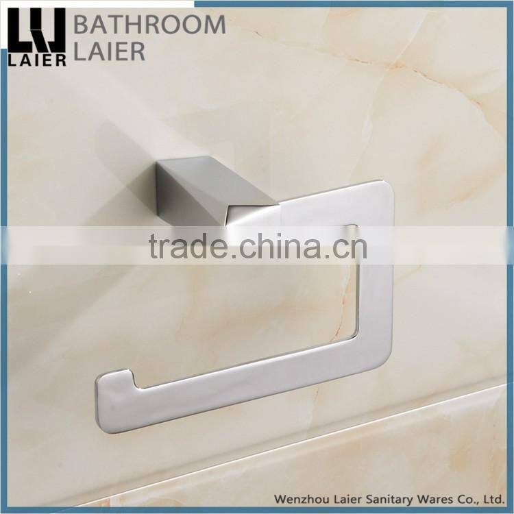 18733B modern kitchen design china goods wholesale chrome plated bathroom accessory set toilet paper holder