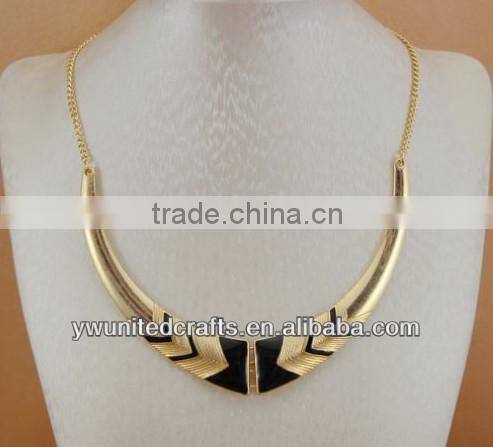 2014 fashion lead and nickel free epoxy vintage necklace