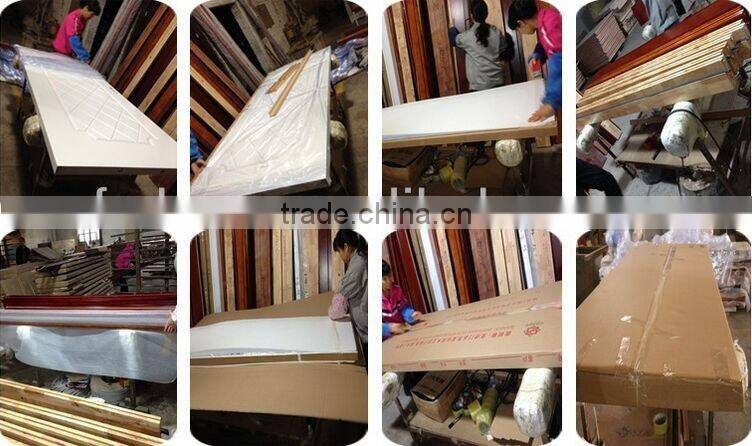 Wooden Color PVC kitchen cabinet door