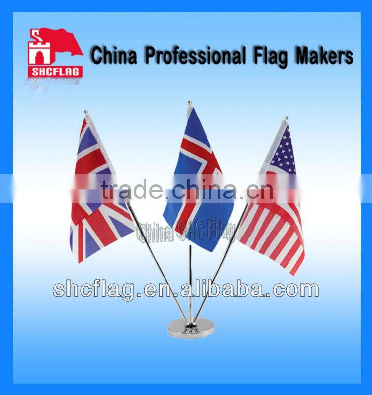 Promotion Advertising Desk Or Table Flag