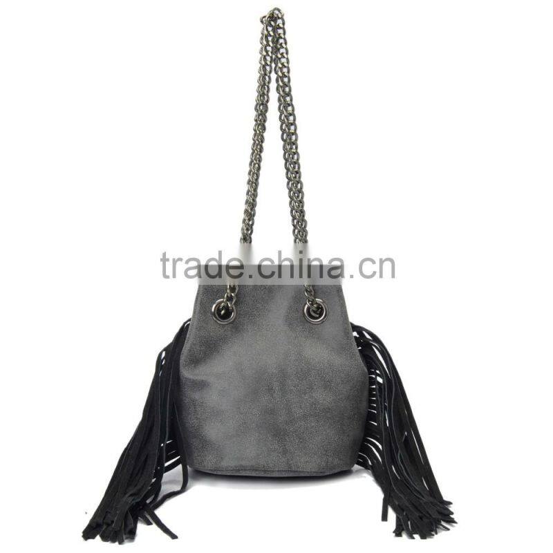 Iterm no.: S2505 handy classic n punk shoulder bag/ tassels handbag
