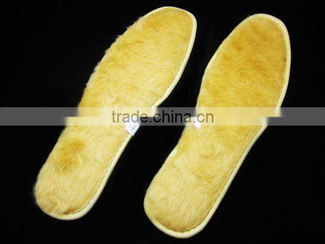 warm wool felt inserts for shoe lift insole